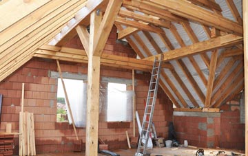 Hebburn New Town attic trusses